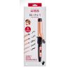 KISS 5-in-1 Curling Iron, Interchangeable Tourmaline Ceramic Curling Wand Set with 3 Styling Clips & 2 Wands, 2 Heat Settings, Heat Resistant Glove, 110/120V