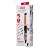 KISS 5-in-1 Curling Iron, Interchangeable Tourmaline Ceramic Curling Wand Set with 3 Styling Clips & 2 Wands, 2 Heat Settings, Heat Resistant Glove, 110/120V
