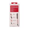 KISS Dry and Style Heat Brush, Wet to Dry Detangling and Volumizing Hot Comb, Tourmaline Ceramic Bristles, 2 Temperature Settings, Ultra Lightweight Handle, 360° Swivel Power Cord