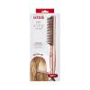 KISS Dry and Style Heat Brush, Wet to Dry Detangling and Volumizing Hot Comb, Tourmaline Ceramic Bristles, 2 Temperature Settings, Ultra Lightweight Handle, 360° Swivel Power Cord