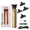 KISS Precision Blade Cordless Trimmer with Stainless Steel T-Blade, Powerful High-Torque, High-Speed Motor, 3 Blade Guard Attachments & Blade Cover, USB Cable & Long-Lasting Lithium Ion Battery(Precision Blade Cordless Trimmer)