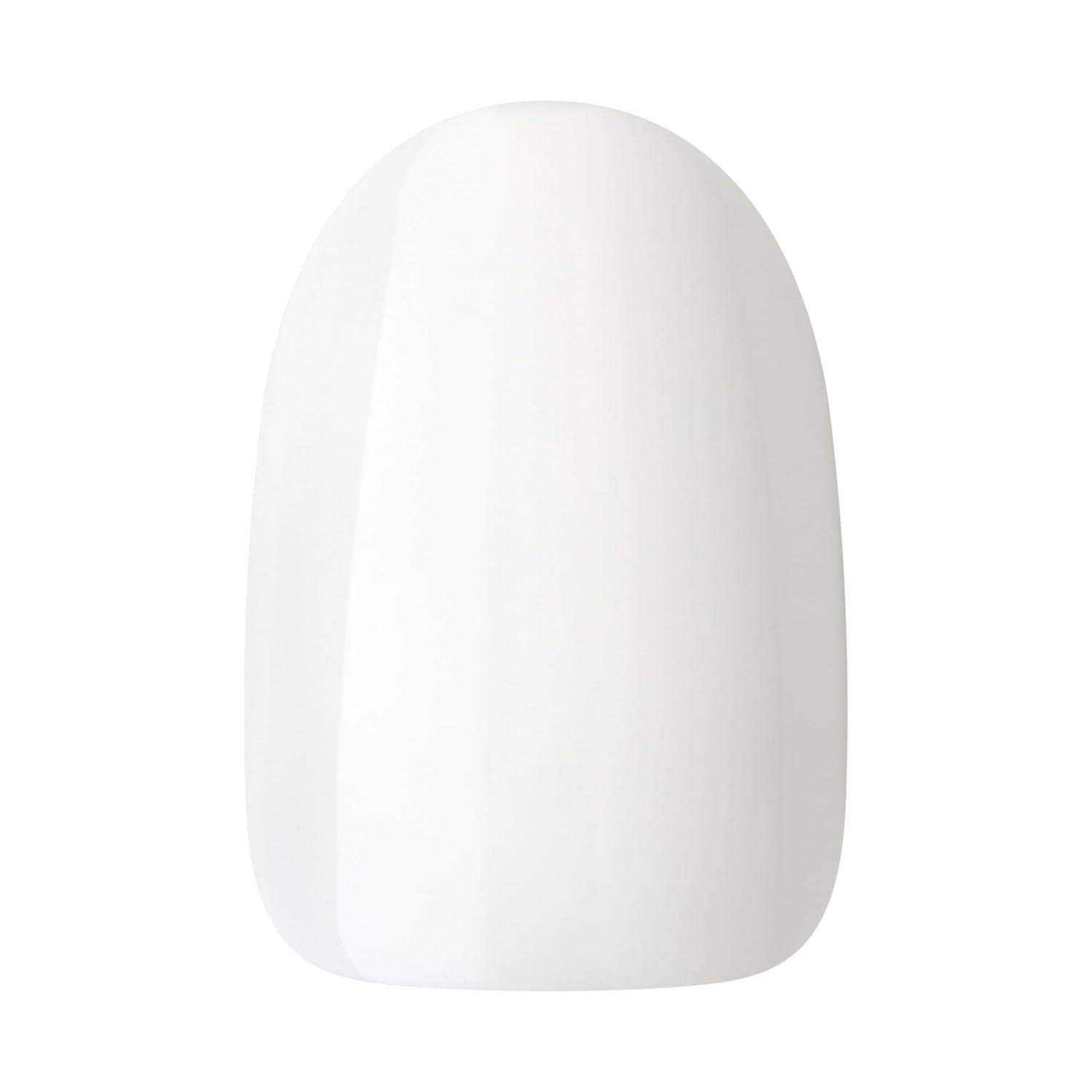 imageKISS Gel Fantasy PressOn Nails Nail glue included Pure Love Light Pink Short Size Almond Shape Includes 28 Nails 2G Glue 1 Manicure Stick 1 Mini FileHappy Hands