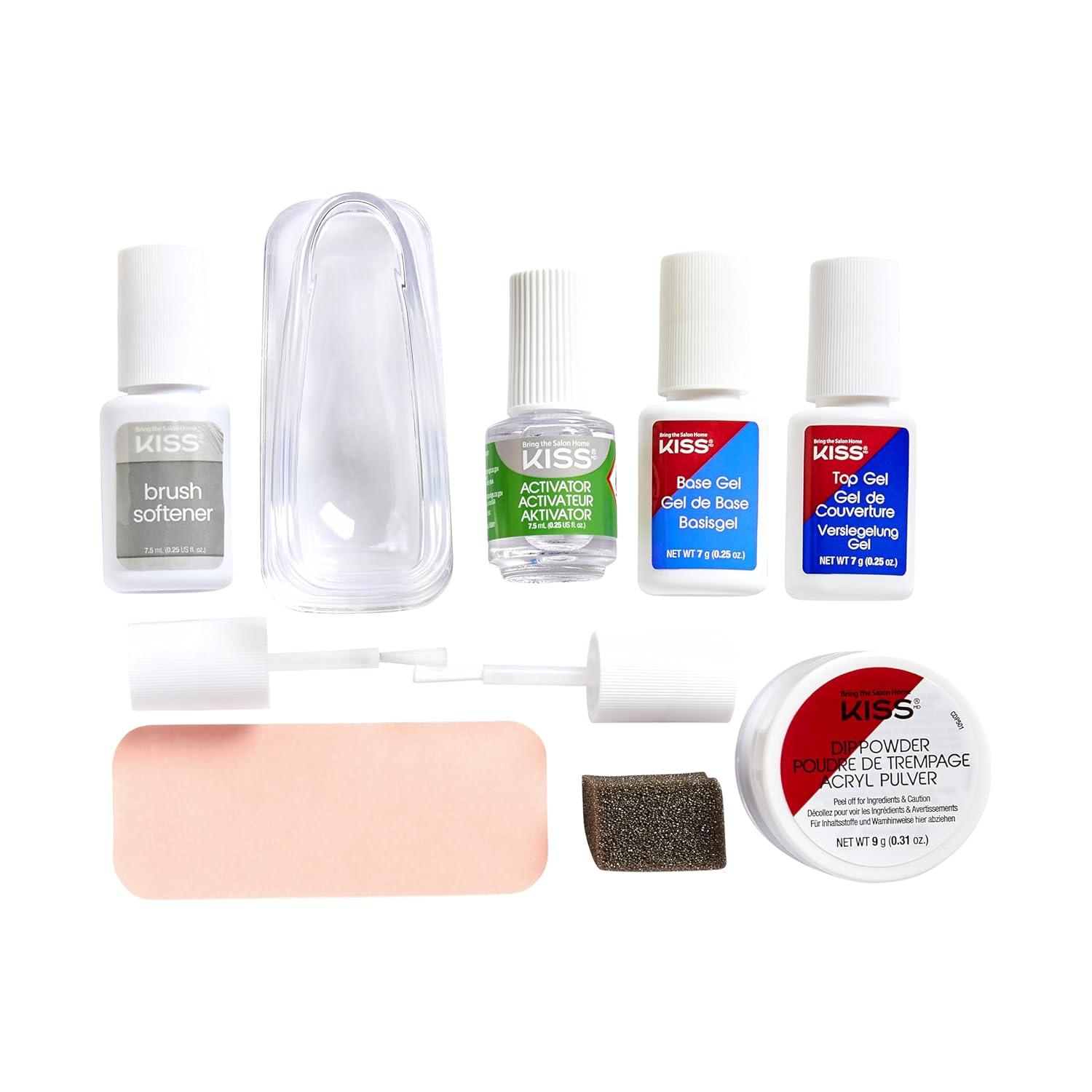 imageKiss Salon Dip Prof Dipping System Acrylic Strength 40 TipAll Hail