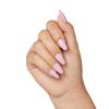 KISS Gel Fantasy, Press On Nails, Nail glue included, ‘No Regrets’, Light Pink, Medium Size, Almond Shape, Includes 28 Nails, 2g Glue, 1 Manicure Stick, 1 Mini file(No Regrets)