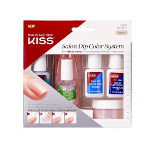 Kiss Salon Dip Prof Dipping System Acrylic Strength 40 Tip(Dip Powder Nail Kit)