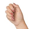 KISS Bare but Better, Press On Nails, Nail glue included, ‘Spicy’, Light Pink, Short Size, Squoval Shape, Includes 30 Nails, 2G Glue, 1 Manicure Stick, 1 Mini File(Shine)