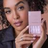 KISS Bare but Better, Press On Nails, Nail glue included, ‘Spicy’, Light Pink, Short Size, Squoval Shape, Includes 30 Nails, 2G Glue, 1 Manicure Stick, 1 Mini File(Mocha)