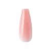 KISS Gel Fantasy Press On Nails, Nail glue included, ‘Sweet Jelly’, White, Long Size, Coffin Shape, Includes 28 Nails, 2g glue, 1 Manicure Stick, 1 Mini File(Be Jelly)