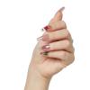 KISS Gel Fantasy Press On Nails, Nail glue included, ‘Sweet Jelly’, White, Long Size, Coffin Shape, Includes 28 Nails, 2g glue, 1 Manicure Stick, 1 Mini File(Jelly Cookie)