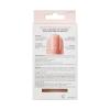 KISS Salon Acrylic French Tip Press On Nails, ‘Chic Beats’, Natural Nude, Short Squoval, Nail Kit with 28 Fake Nails, Pink Gel Nail Glue (2g), Mini Nail File, & Manicure Stick(Chic Beats)