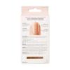 KISS Salon Acrylic French Tip Press On Nails, ‘Chic Beats’, Natural Nude, Short Squoval, Nail Kit with 28 Fake Nails, Pink Gel Nail Glue (2g), Mini Nail File, & Manicure Stick(Cashmere)
