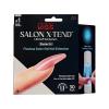 KISS Salon X-tend LED Gel Nail Kit, ‘Perk’, Beige, Medium Coffin, 30 Press On Nails, LED Soft Gel Adhesive 5 ml (0.16 US fl. oz.), LED Lamp, USB Cable, Prep Pad, Manicure Stick, & Mini Nail File(Tone)