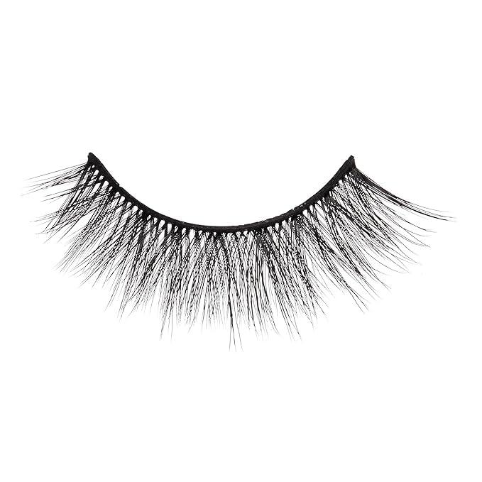 imageKISS Lash Couture False Eyelashes Little Black Dress 10 mm Includes 1 Pair Of Lash Contact Lens Friendly Easy to Apply Reusable Strip LashesGala