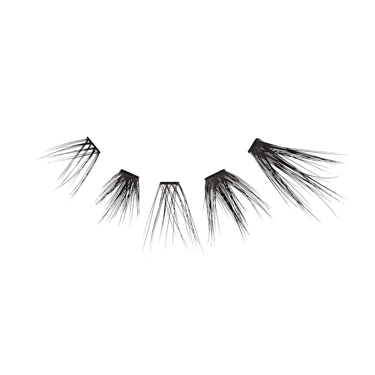 imageKISS Lash Couture Lash Mapping Kit with 3 Mapping Stickers SemiPermanent Lash Adhesive Adhesive Remover Tweezers Spoolie Micro Brush and 42 Lash Clusters21 Pair Pack of 121 pair Pack of 1
