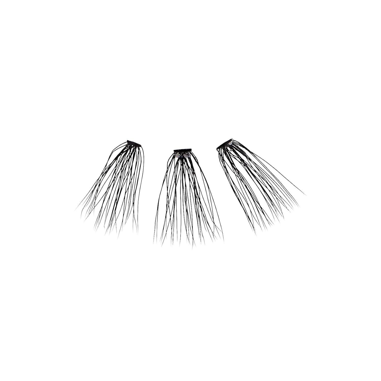 imageKISS Lash Couture Lash Mapping Kit with 3 Mapping Stickers SemiPermanent Lash Adhesive Adhesive Remover Tweezers Spoolie Micro Brush and 42 Lash Clusters21 Pair Pack of 11 Count Pack of 2