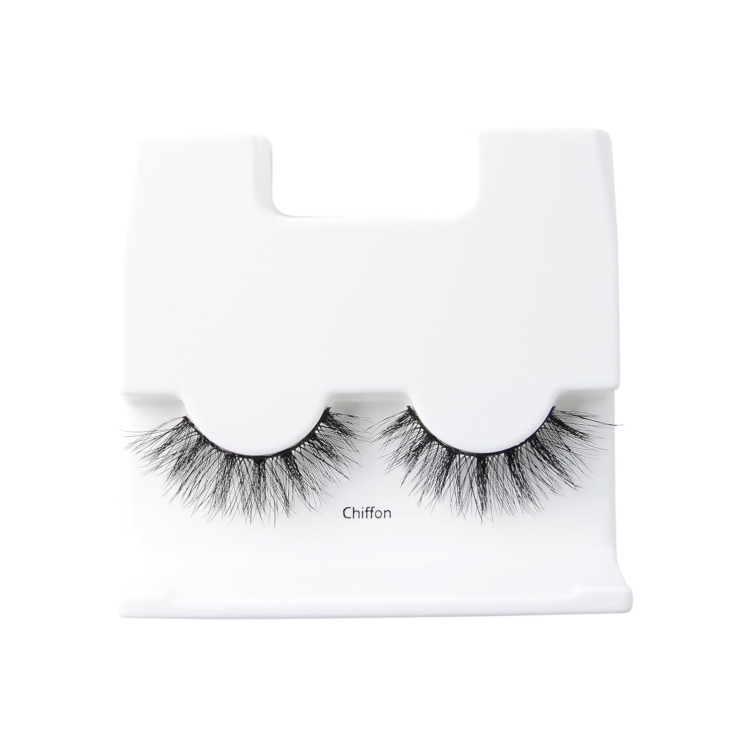 imageKISS Lash Couture Naked Drama Collection False Eyelashes with Cushion Flexi Band Full ampamp Fluffy Volume Easy to Apply Reusable Lash Clusters Style Tulle 10 mm 1 Pair Fake Eyelashes1 pair Pack of 1