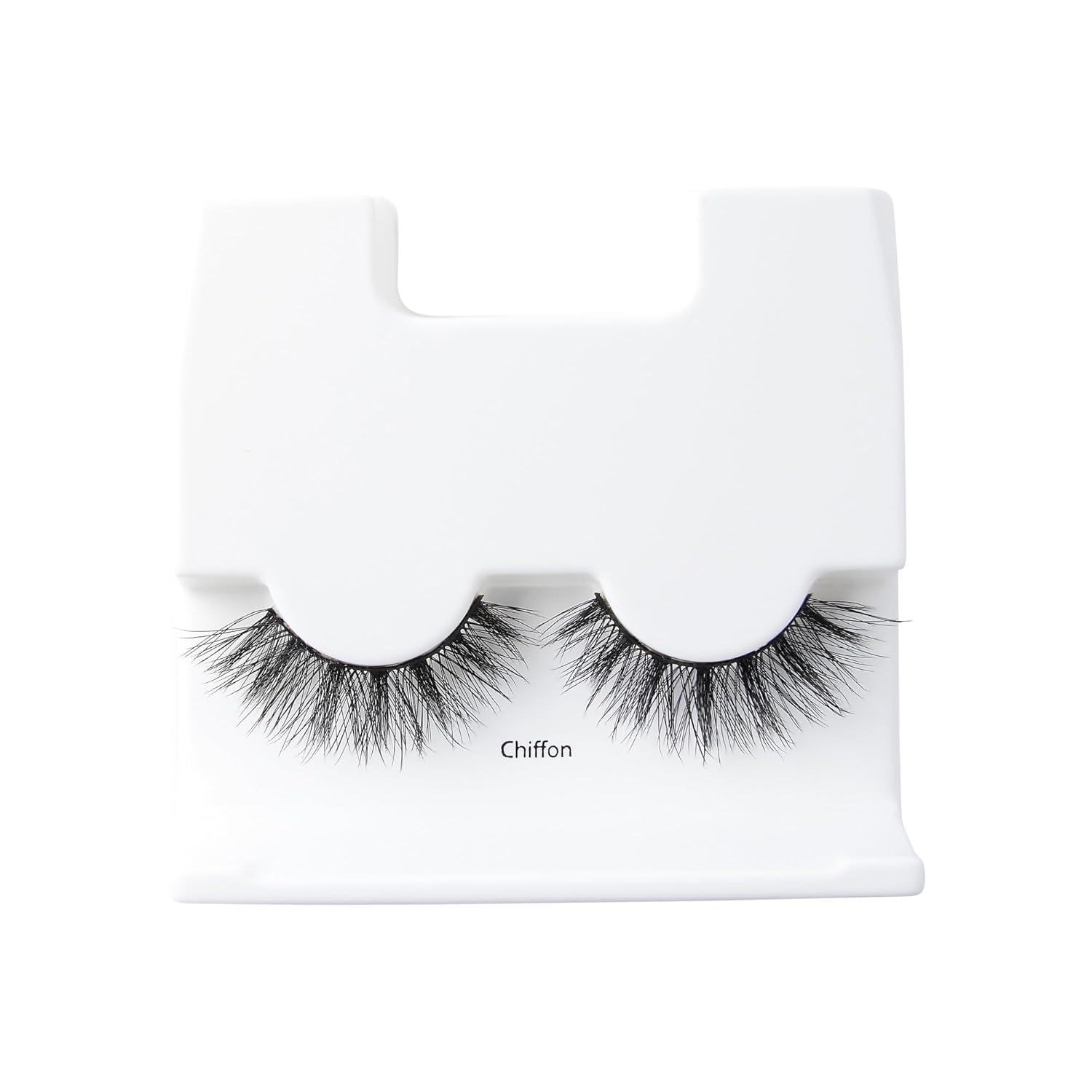 imageKISS Lash Couture Naked Drama Collection False Eyelashes with Cushion Flexi Band Full ampamp Fluffy Volume Easy to Apply Reusable Lash Clusters Style Tulle 10 mm 1 Pair Fake Eyelashes1 Pair Pack of 3