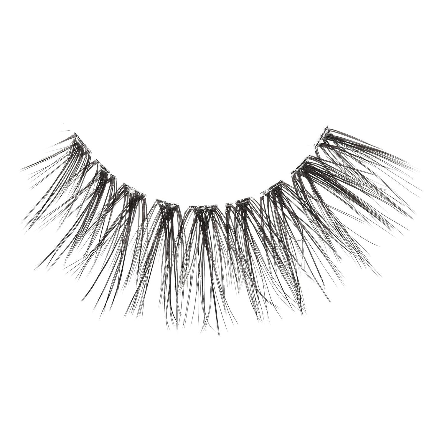 imageKISS Lash Couture Naked Drama Collection False Eyelashes with Cushion Flexi Band Full ampamp Fluffy Volume Easy to Apply Reusable Lash Clusters Style Tulle 10 mm 1 Pair Fake Eyelashes4 Pair Pack of 1