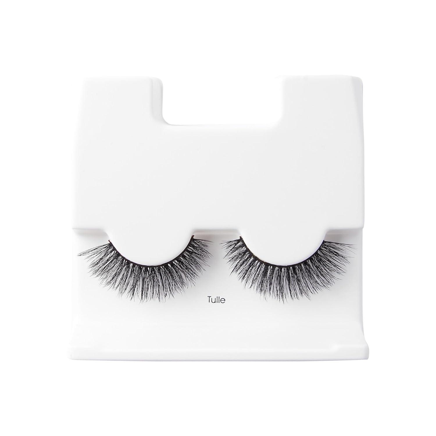imageKISS Lash Couture Naked Drama Collection False Eyelashes with Cushion Flexi Band Full ampamp Fluffy Volume Easy to Apply Reusable Lash Clusters Style Tulle 10 mm 1 Pair Fake Eyelashes1 pair Pack of 1