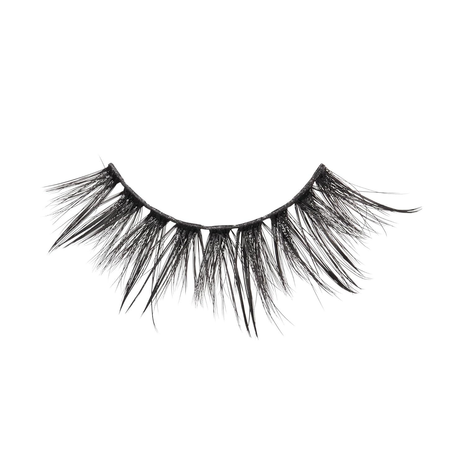 imageKISS Lash Drip False Eyelashes Spiky X Boosted Volume Unique Wet Look Hydrated Effect MultiLength Rewearable Fake Eyelashes Wispy Crisscross Lash Pattern Style Drenched 1 PairYou Dew You