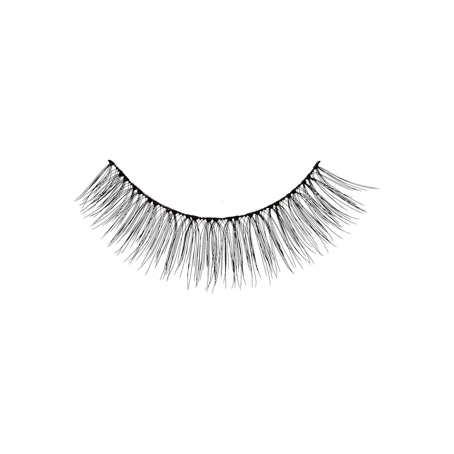 imageKISS Looks So Natural False Eyelashes Double Pack Lightweight ampamp Comfortable Tapered End Technology Reusable CrueltyFree Contact Lens Friendly Style Shy 2 Count Pack of 1 Fake Eyelashes