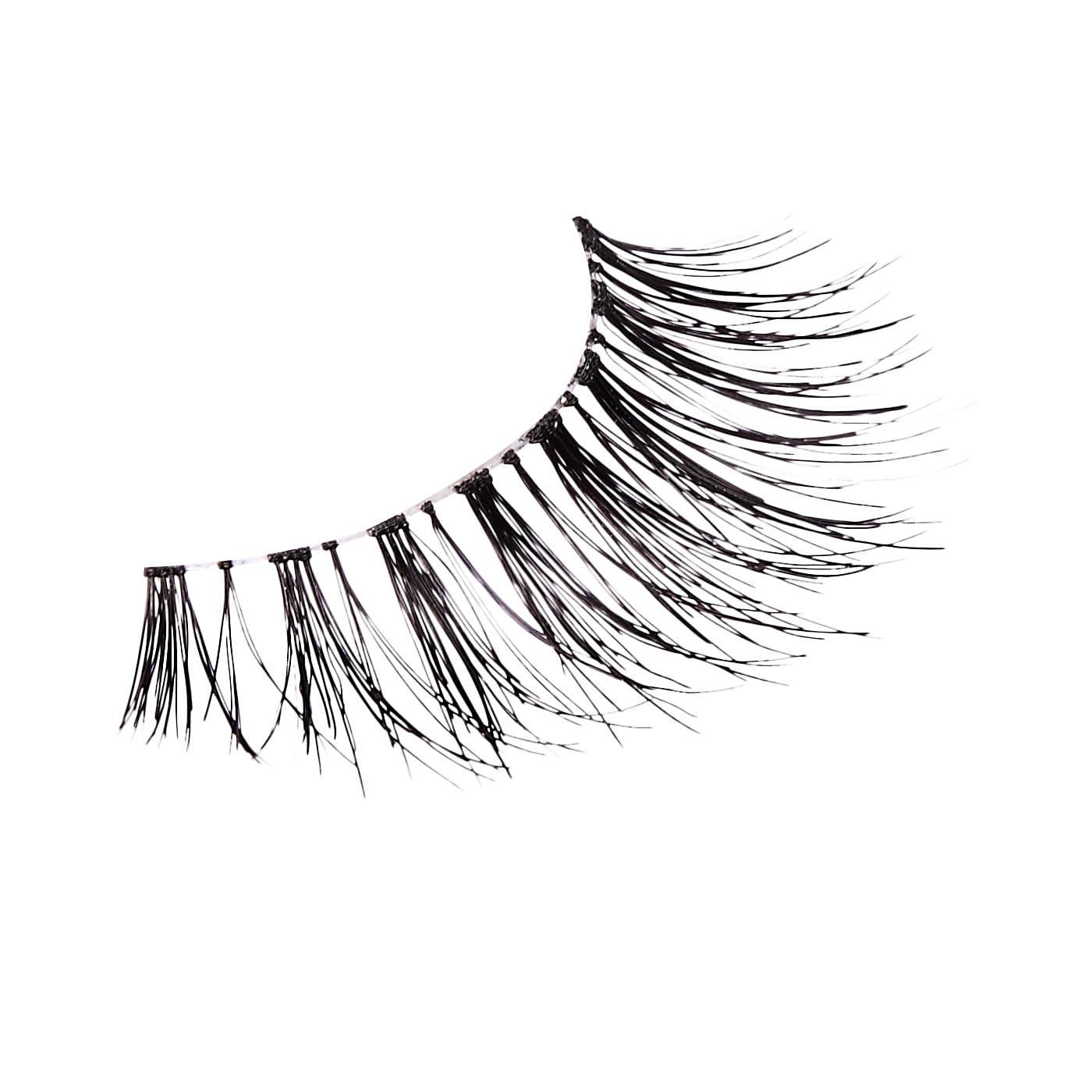 imageKISS Looks So Natural False Eyelashes Double Pack Lightweight ampamp Comfortable Tapered End Technology Reusable CrueltyFree Contact Lens Friendly Style Sultry 2 Pairs Fake EyelashesSult
