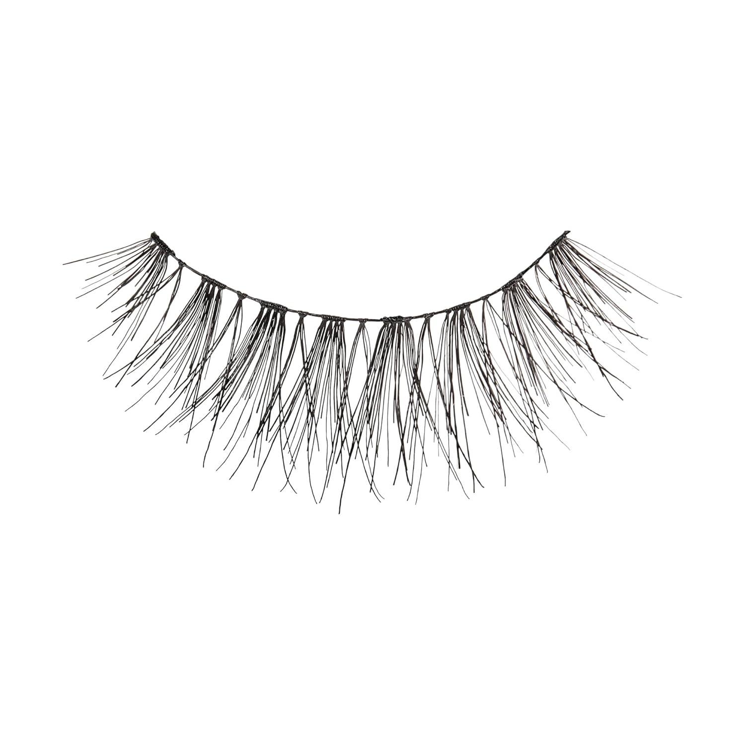 imageKISS Magnetic Lash 01 Synthetic False Eyelashes with Magnets Under and Over Your Upper Lashes No Glue Needed Lightweight Reusable Contact Lens Friendly Cruelty Free with Lash Applicator 1 PairTempt
