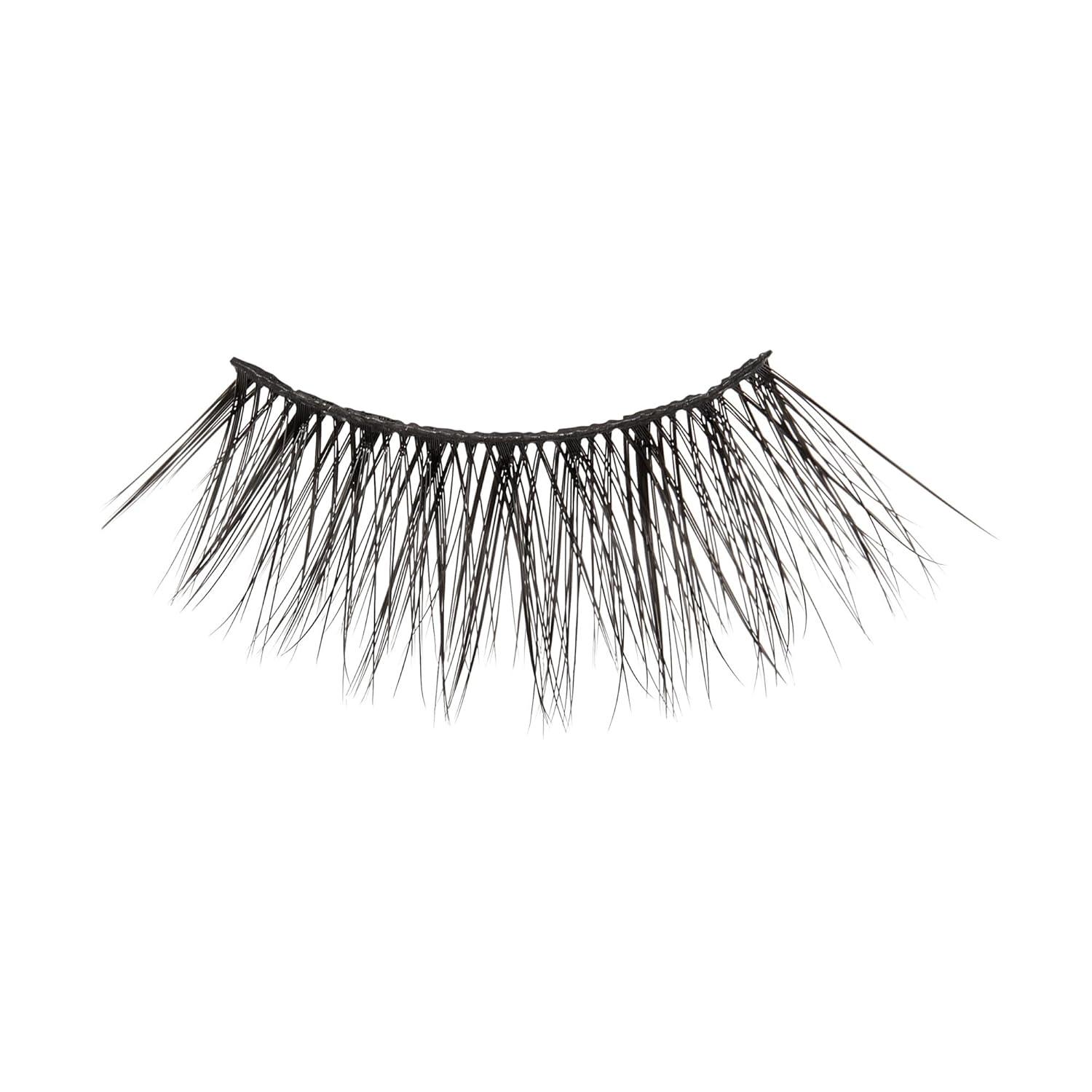 imageKISS Magnetic Lash 01 Synthetic False Eyelashes with Magnets Under and Over Your Upper Lashes No Glue Needed Lightweight Reusable Contact Lens Friendly Cruelty Free with Lash Applicator 1 PairCharm