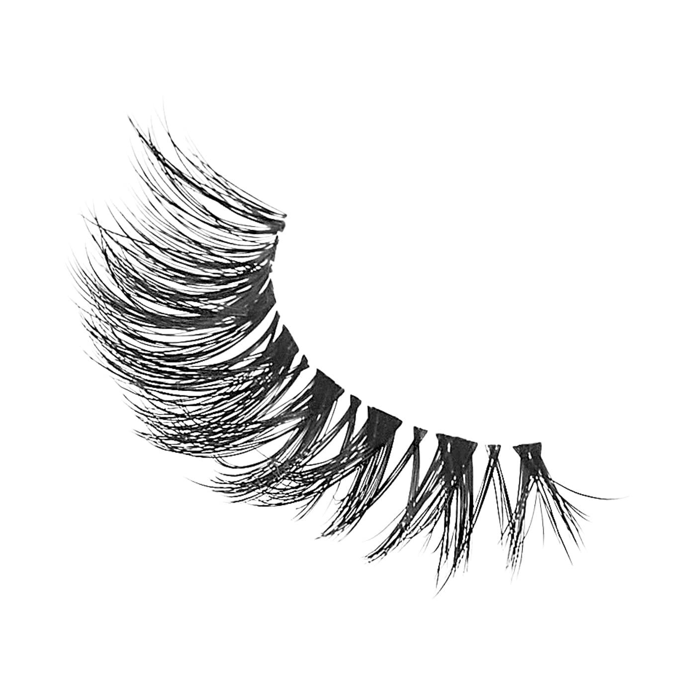 imageKISS My Lash But Better False Eyelashes Multipack Bare Affair 12mm Superfine Band Technology Easy to Apply Reusable Lightweight Voluminous Comfortable Includes 4 Pairs Of Strip Lashes