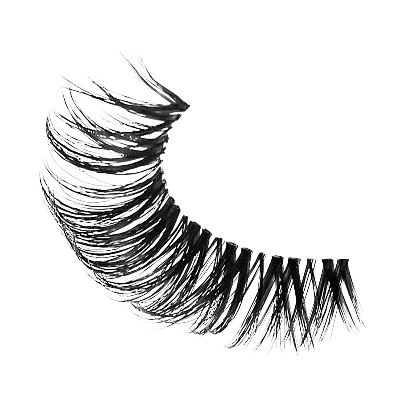 imageKISS My Lash But Bolder False Eyelashes Big Personality 14mm Includes 1 Pair Easy to Apply Reusable Lash ClustersBig Personality