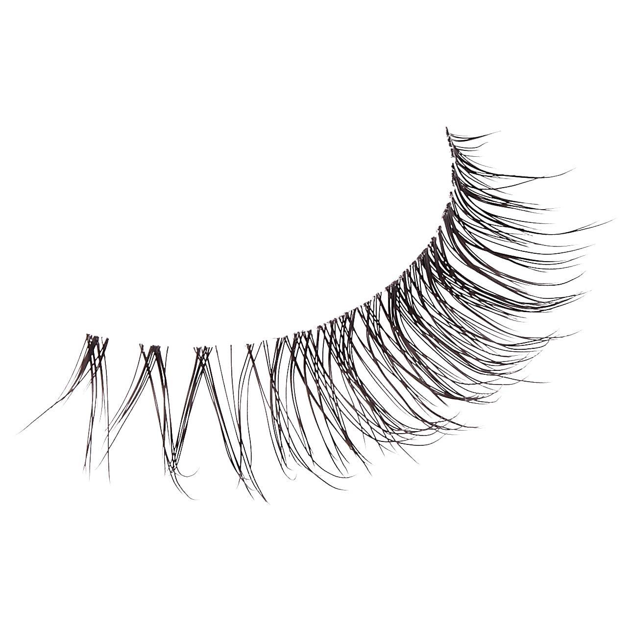 imageKISS My Lash But Bolder False Eyelashes Big Personality 14mm Includes 1 Pair Easy to Apply Reusable Lash ClustersBlack