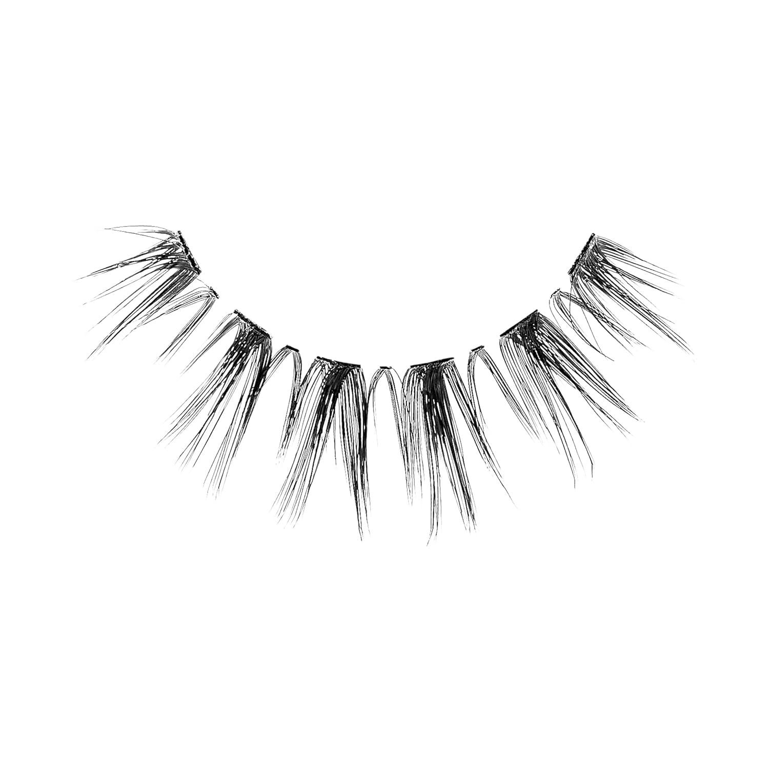 imageKISS My Lash But Bolder False Eyelashes Big Personality 14mm Includes 1 Pair Easy to Apply Reusable Lash ClustersBold Move