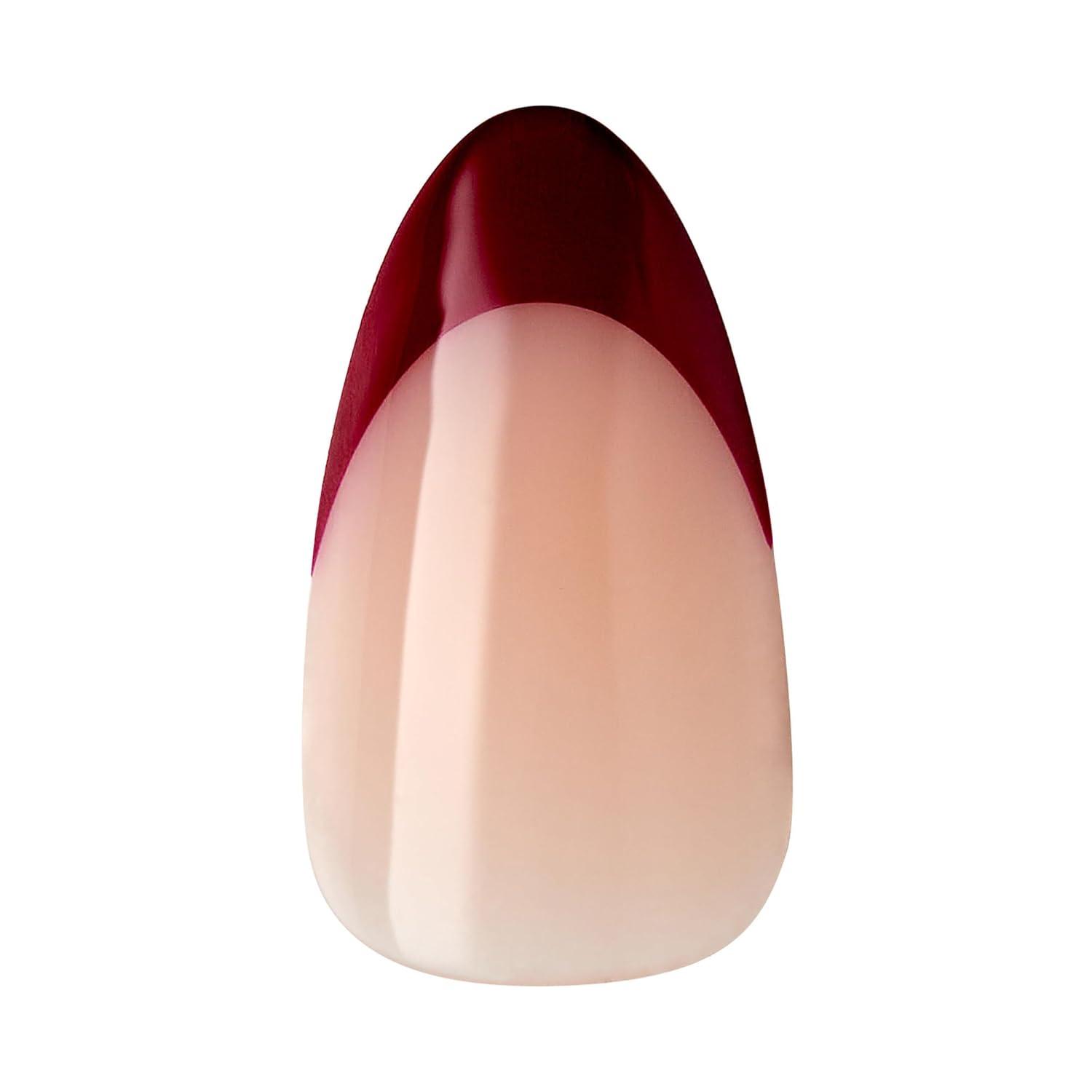 imageKISS Salon Acrylic Press On Nails Nail glue included Squared Light Pink Medium Size Coffin Shape Includes 28 Nails 2G Glue 1 Manicure Stick 1 Mini FileSkin