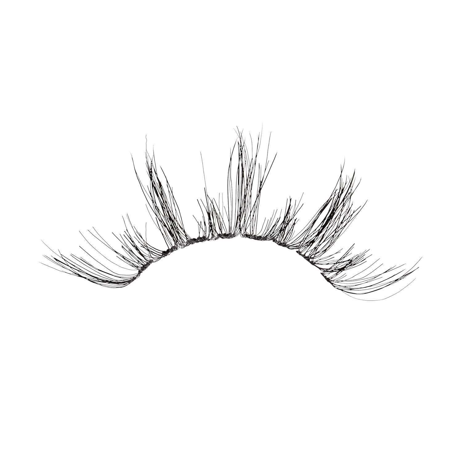 imageKISS Sister Nature False Eyelashes Sage 12 mm 100 Natural Hair Recyclable Paper Box Printed with Soy Ink Cruelty Free Vegan Includes 1 Pair of Reusable Strip LashesMeadow