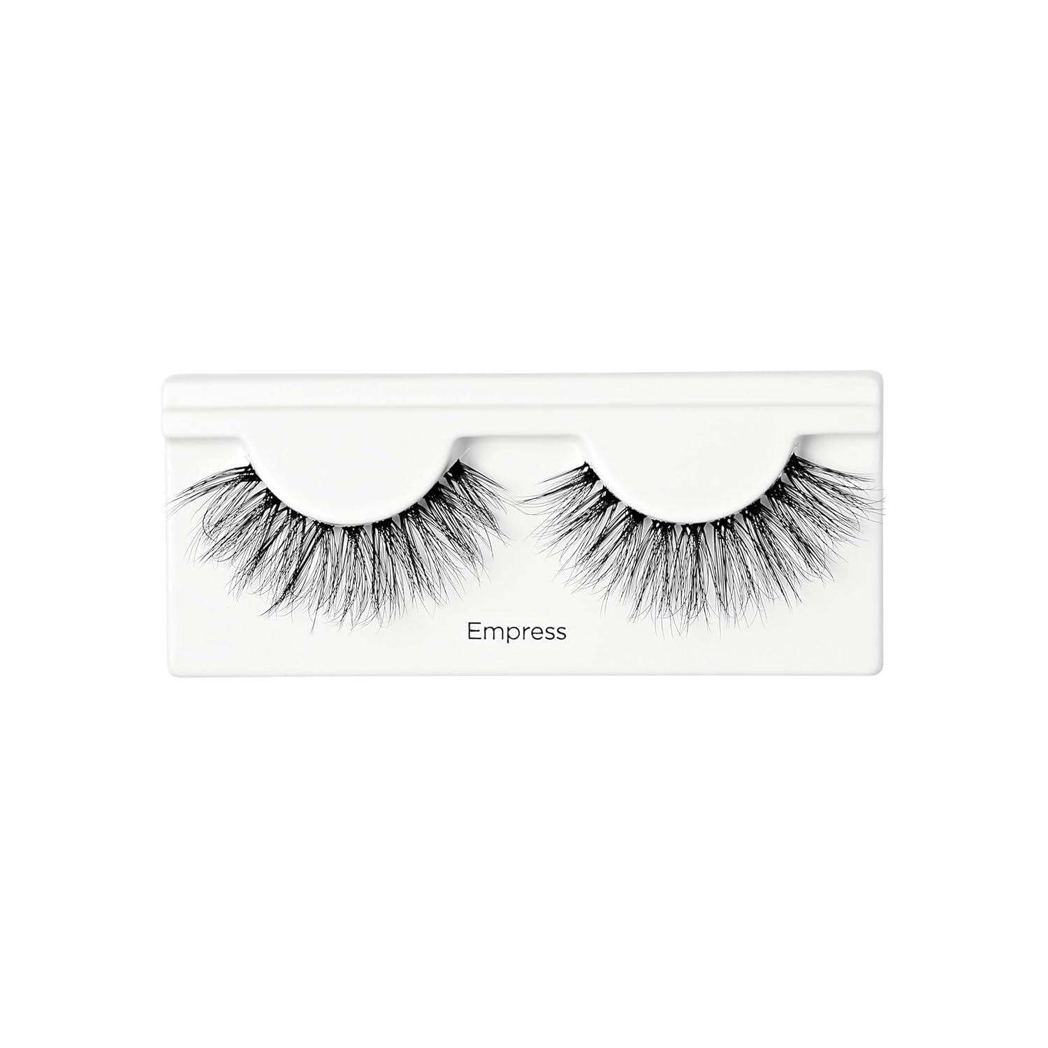 imageKISS The Muses False Eyelashes Legacy 12mm Includes 1 Pair Easy to Apply Reusable Lash ClustersEmpress