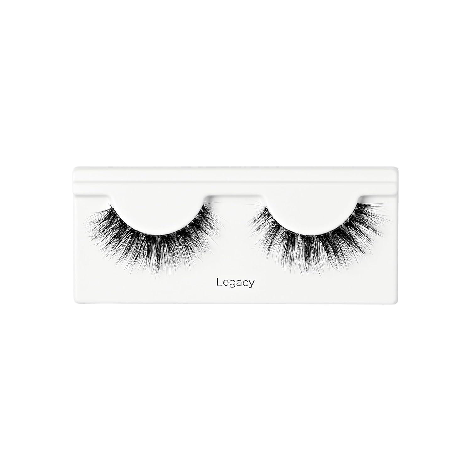 imageKISS The Muses False Eyelashes Legacy 12mm Includes 1 Pair Easy to Apply Reusable Lash ClustersLegacy