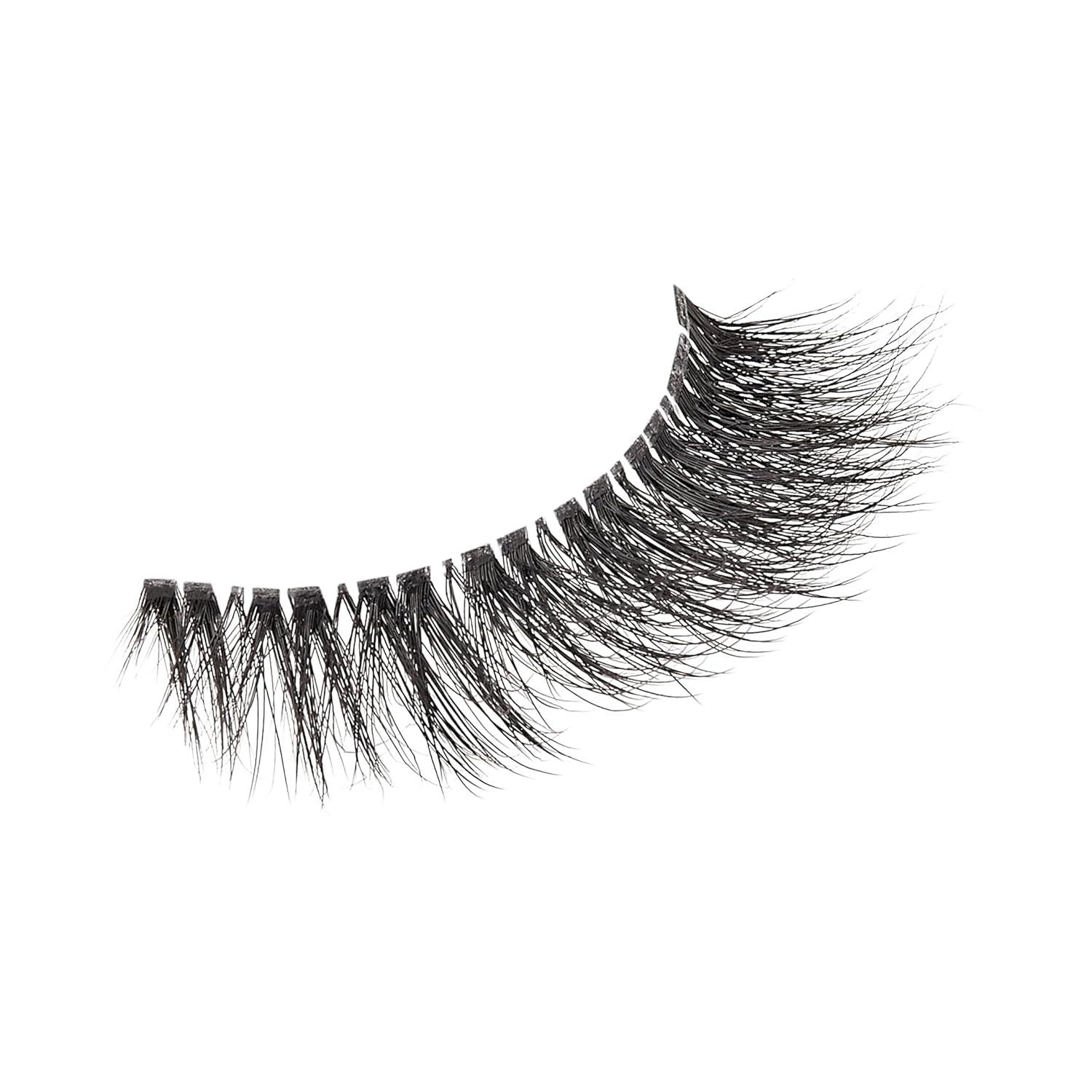 imageKISS The Muses False Eyelashes Legacy 12mm Includes 1 Pair Easy to Apply Reusable Lash ClustersLegacy