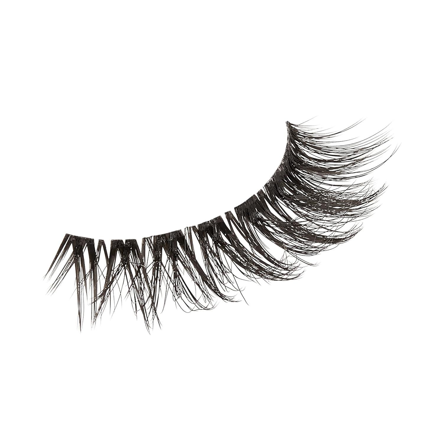 imageKISS The Muses False Eyelashes Legacy 12mm Includes 1 Pair Easy to Apply Reusable Lash ClustersNoblesse