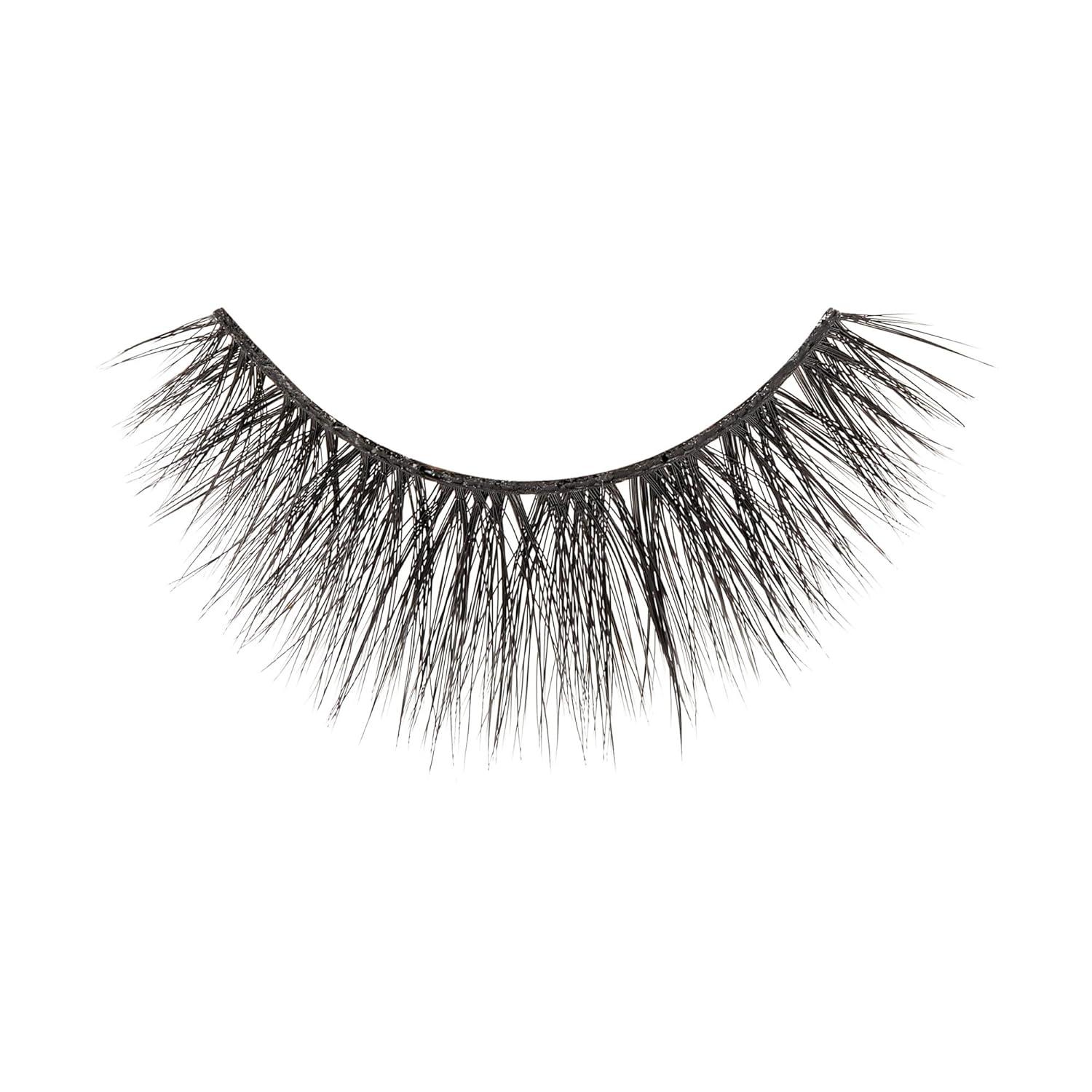 imageKISS Triple PushUp False Eyelashes Robe 12mm Includes 4 Pairs Of Lashes Easy to Apply Reusable Lash ClustersBabydoll