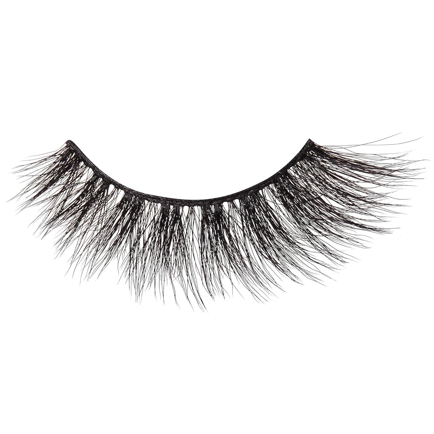 imageKISS Triple PushUp False Eyelashes Robe 12mm Includes 4 Pairs Of Lashes Easy to Apply Reusable Lash ClustersBombshell