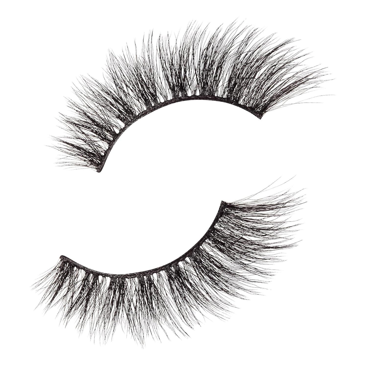 imageKISS Triple PushUp False Eyelashes Robe 12mm Includes 4 Pairs Of Lashes Easy to Apply Reusable Lash ClustersBombshell