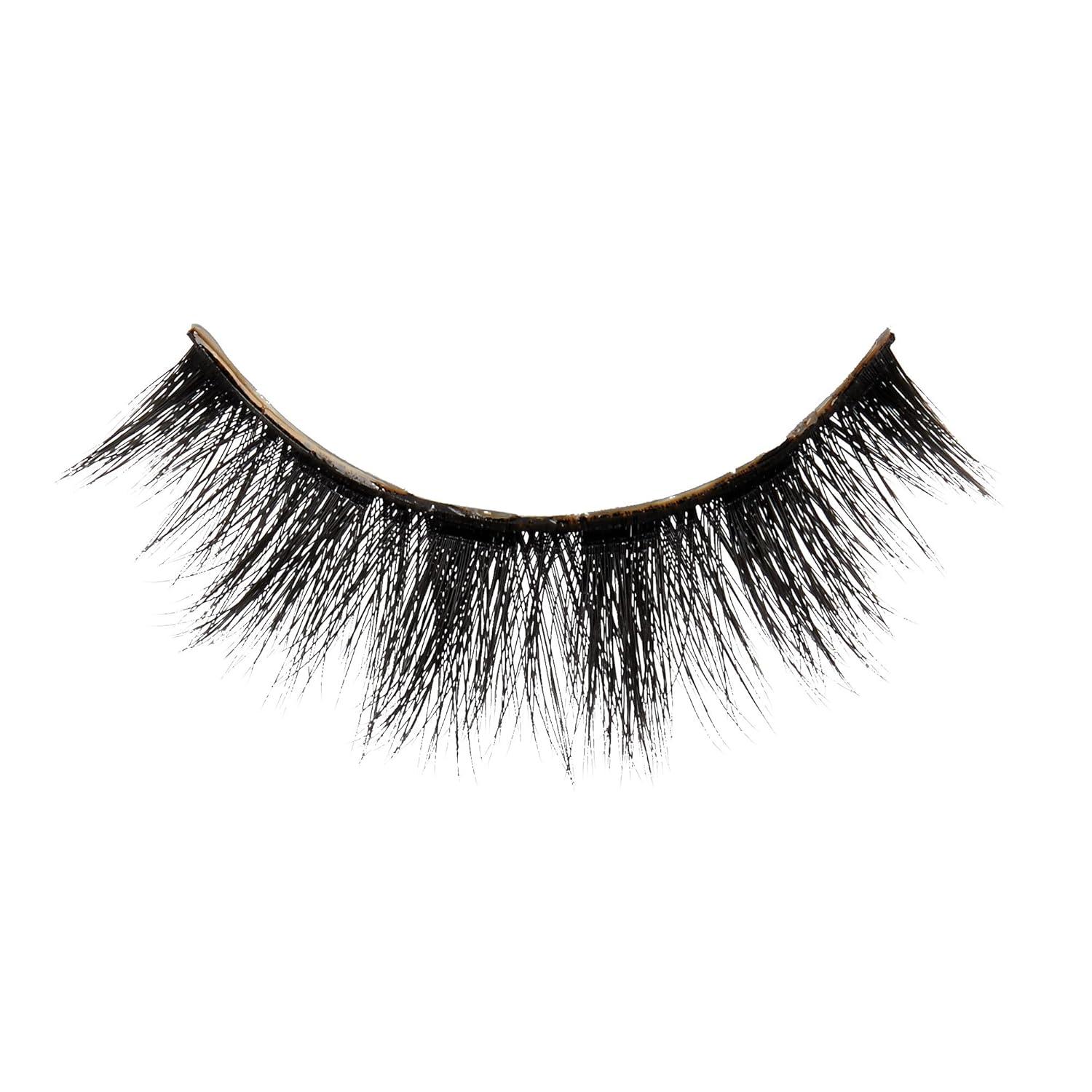 imageKISS Triple PushUp False Eyelashes Robe 12mm Includes 4 Pairs Of Lashes Easy to Apply Reusable Lash ClustersCorset