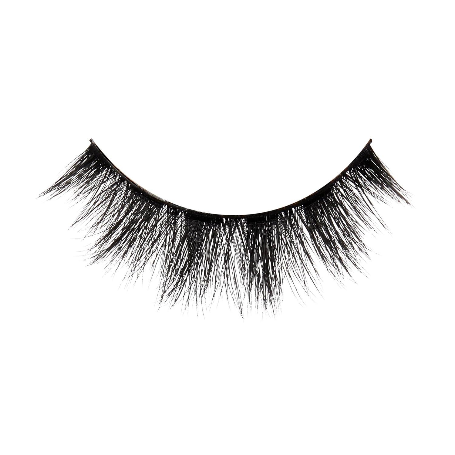 imageKISS Triple PushUp False Eyelashes Robe 12mm Includes 4 Pairs Of Lashes Easy to Apply Reusable Lash ClustersCorset