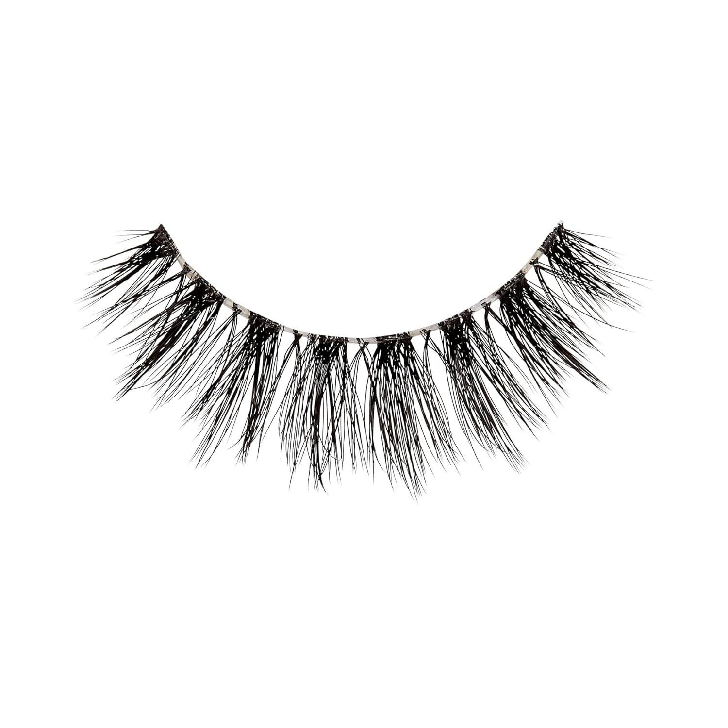imageKISS Triple PushUp False Eyelashes Robe 12mm Includes 4 Pairs Of Lashes Easy to Apply Reusable Lash ClustersRobe