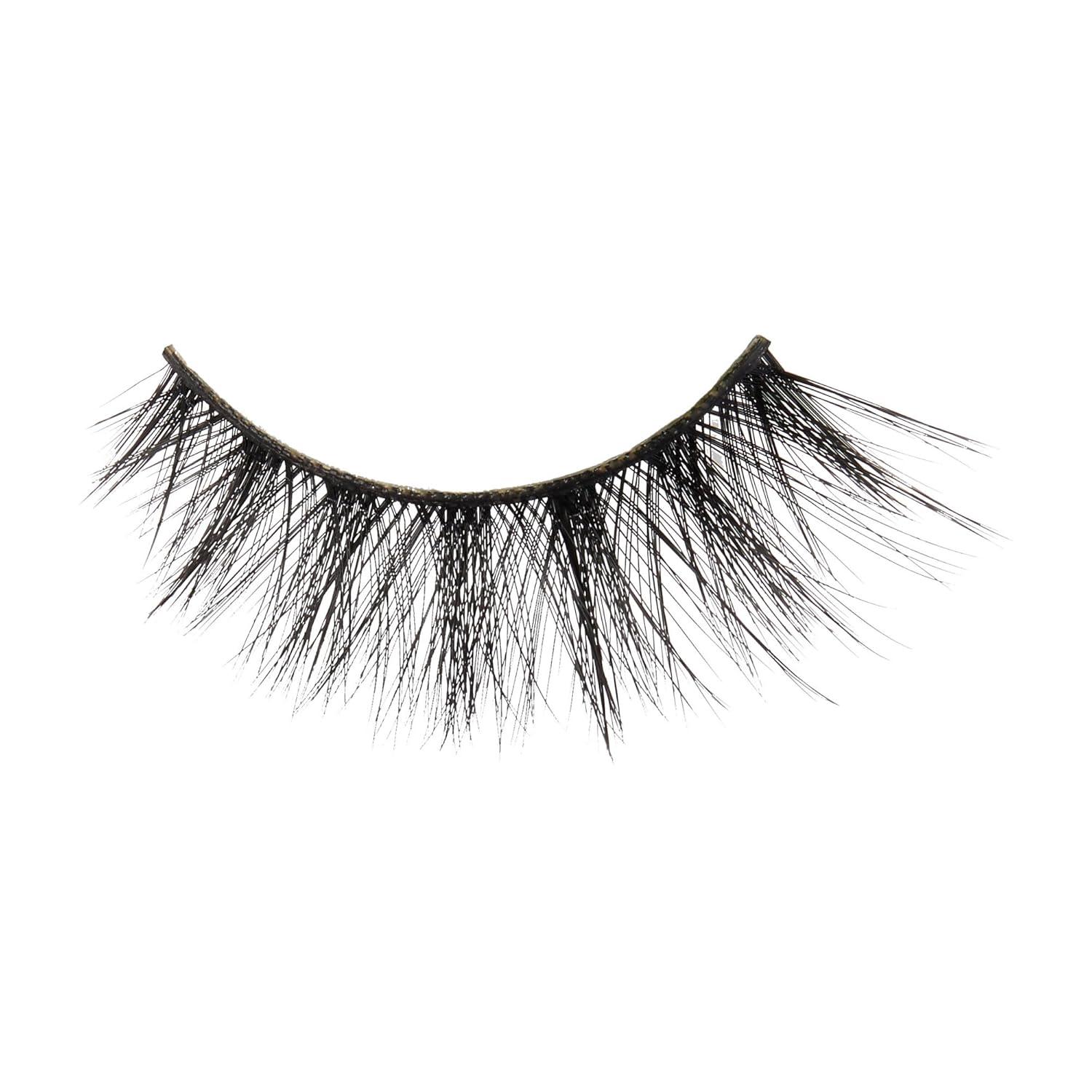 imageKISS Triple PushUp False Eyelashes Robe 12mm Includes 4 Pairs Of Lashes Easy to Apply Reusable Lash ClustersTeddy