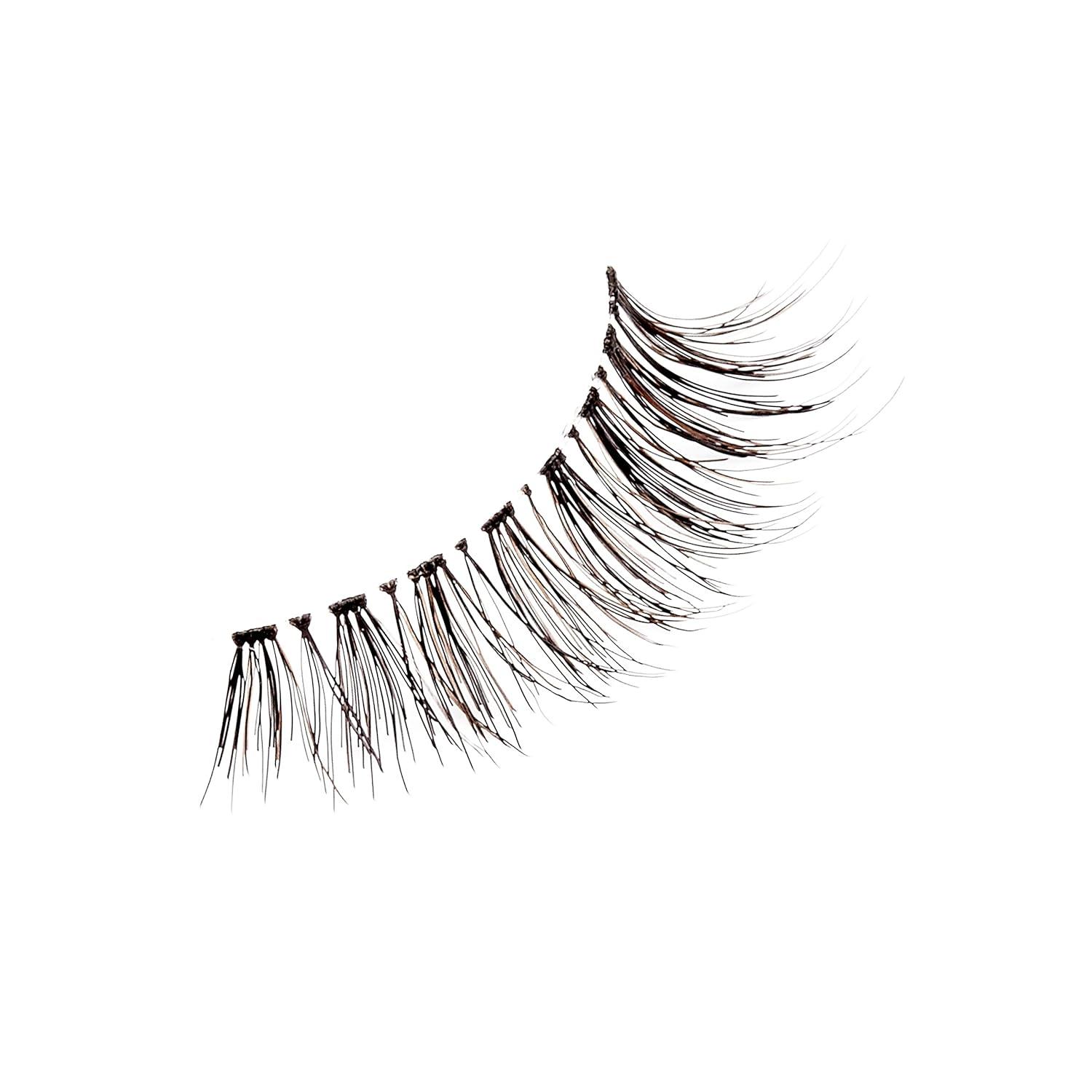 imageKISS True Volume False Eyelashes Ritzy 14mm Includes 1 Pair Of Lash Easy to Apply Reusable Lash Clusters