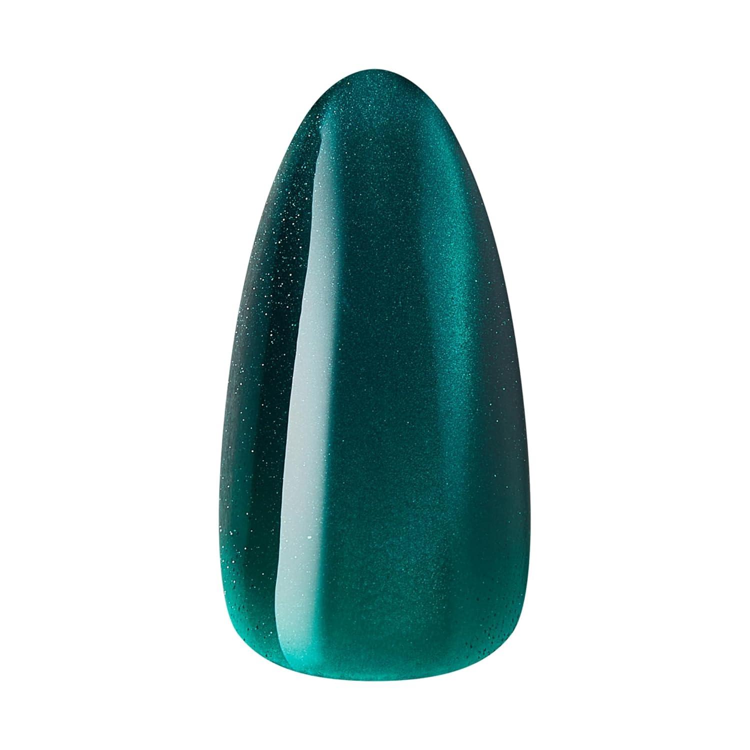 imageKISS Voguish Fantasy Holiday Press On Nails Merry Magic Navy Medium Oval No Damage To Natural Nails Pink Gel Nail Glue 2g Mini Nail File Manicure Stick ampamp 28 Fake NailsHoliday Gala