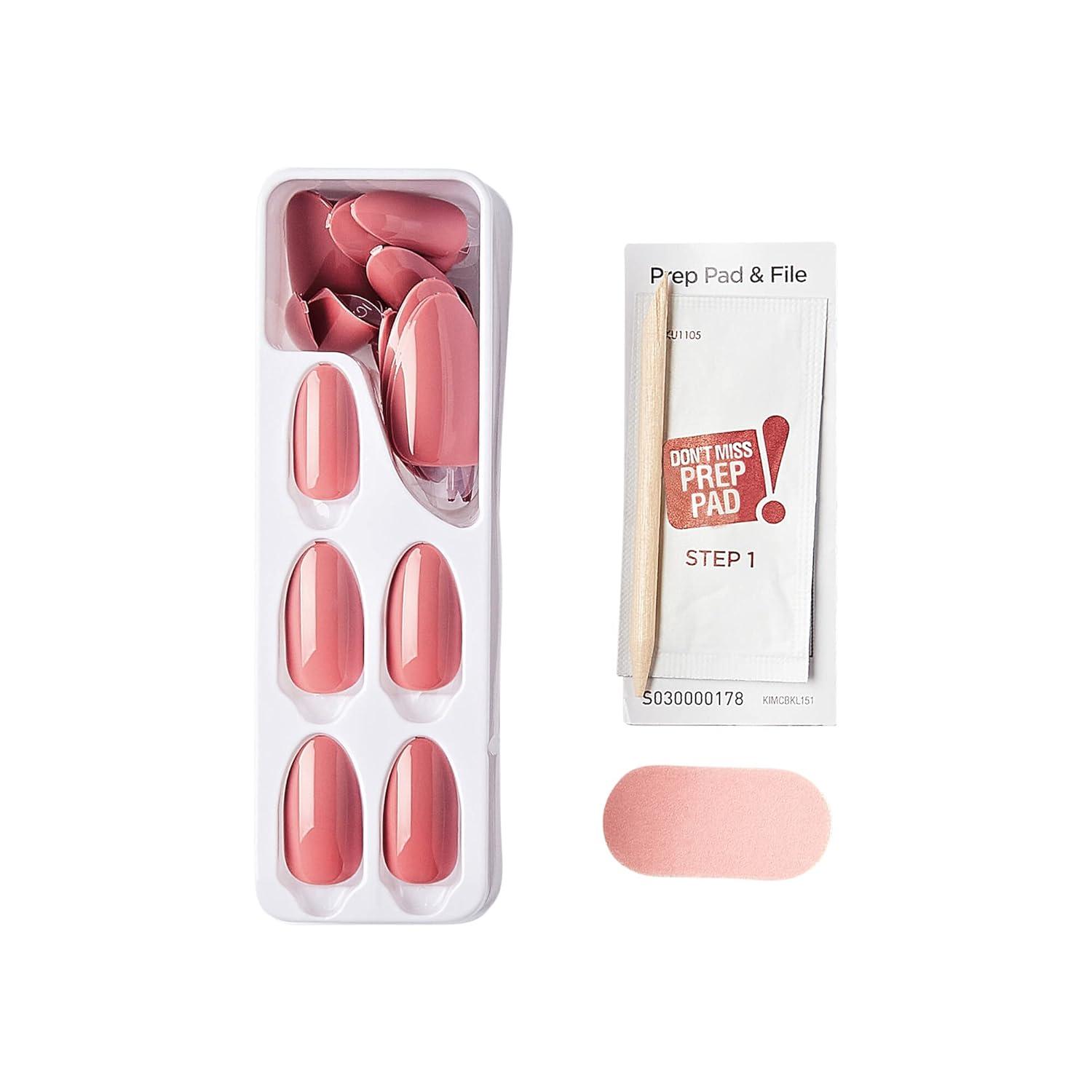 imageKISS imPRESS Color PressOn Manicure Fake Nails All Black Short ampamp Square Solid Black Ready To Wear Chip Proof Smudge Proof No Dry Time Mini File ampamp More 30 CountSweet Aroma