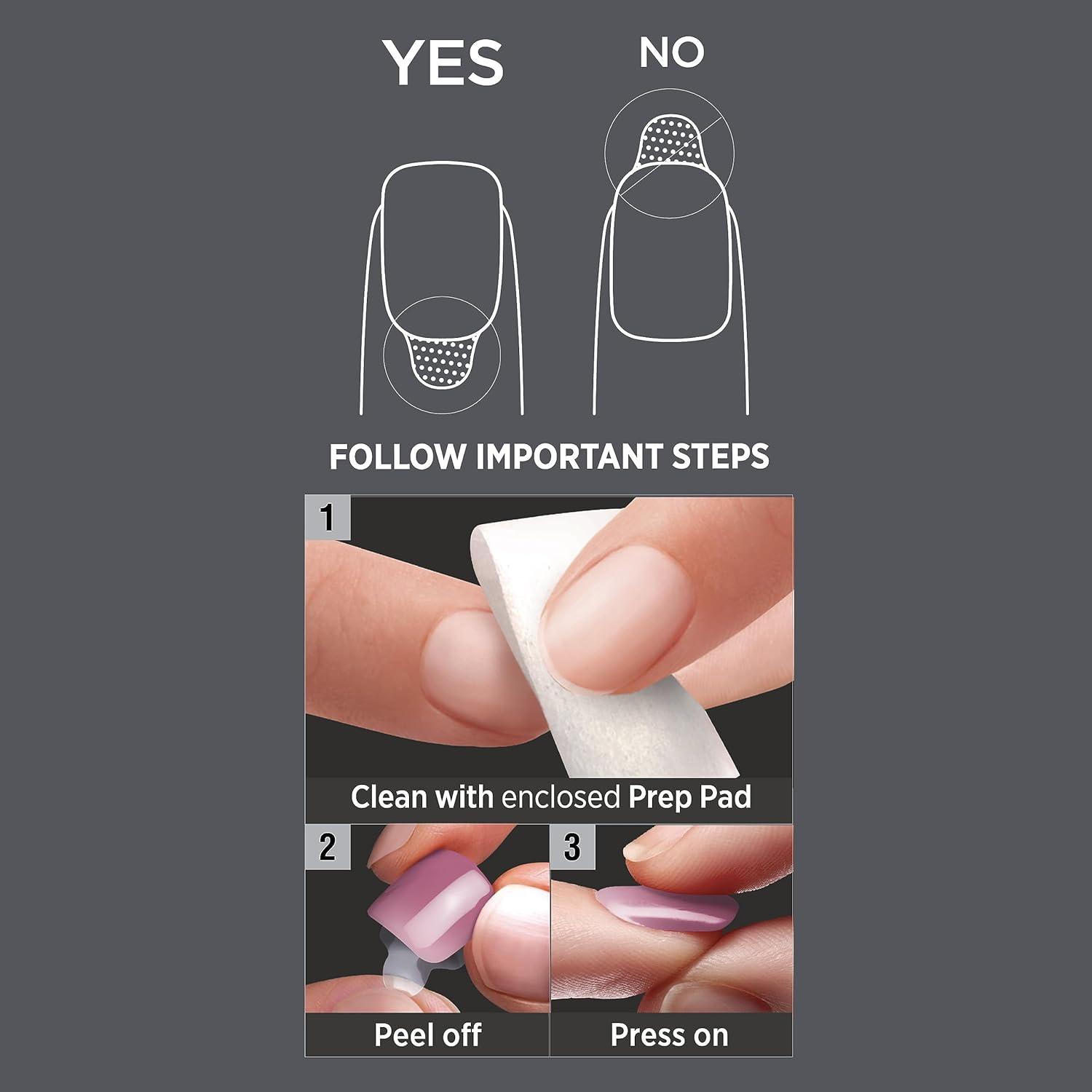 imageKISS imPRESS Color PressOn Manicure Fake Nails All Black Short ampamp Square Solid Black Ready To Wear Chip Proof Smudge Proof No Dry Time Mini File ampamp More 30 CountSerene