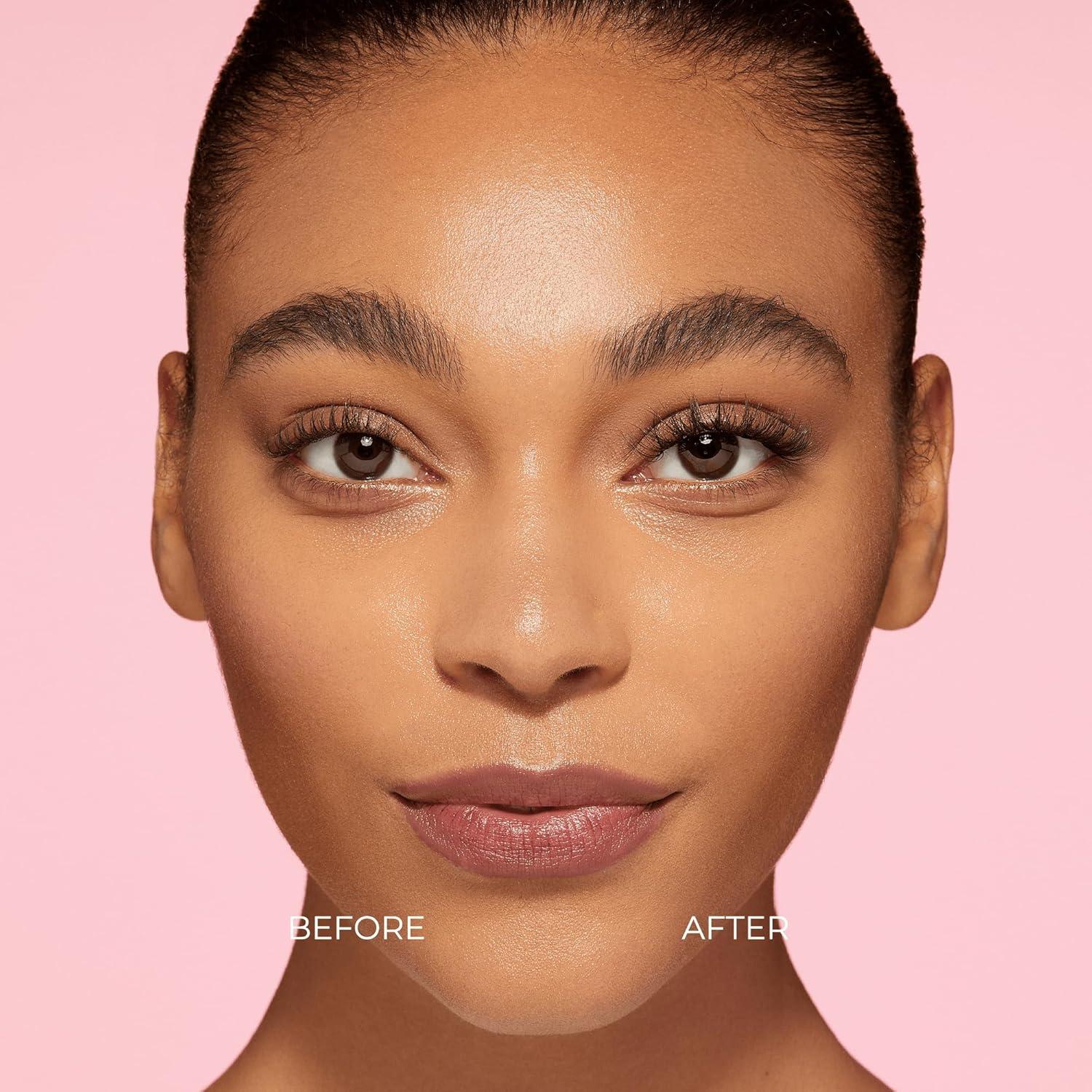 imageKISS imPRESS Falsies Press On Self Adhesive Eyelashes 12mm14mm Natural Volume Press On Lashes Black No Glue Needed Invisible Band 12 Lash Clusters ChicPack of 2
